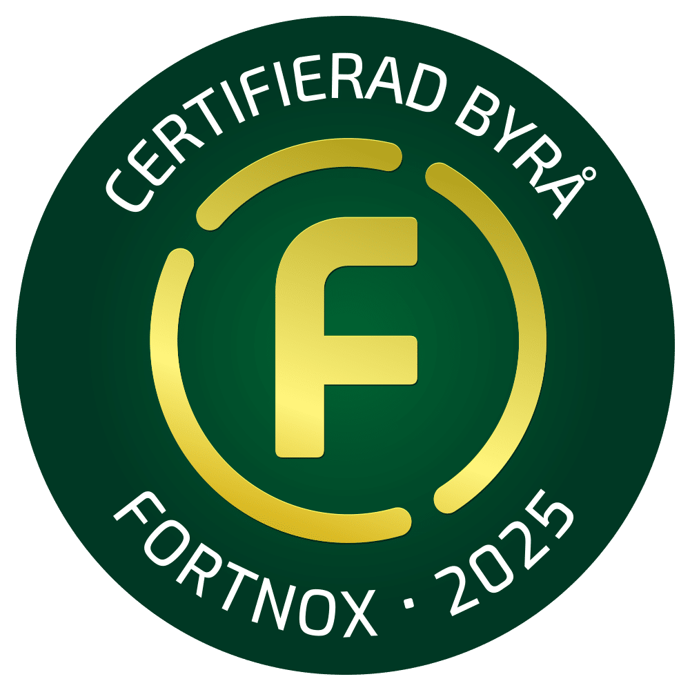 Certifierad byrå Fortnox 2025