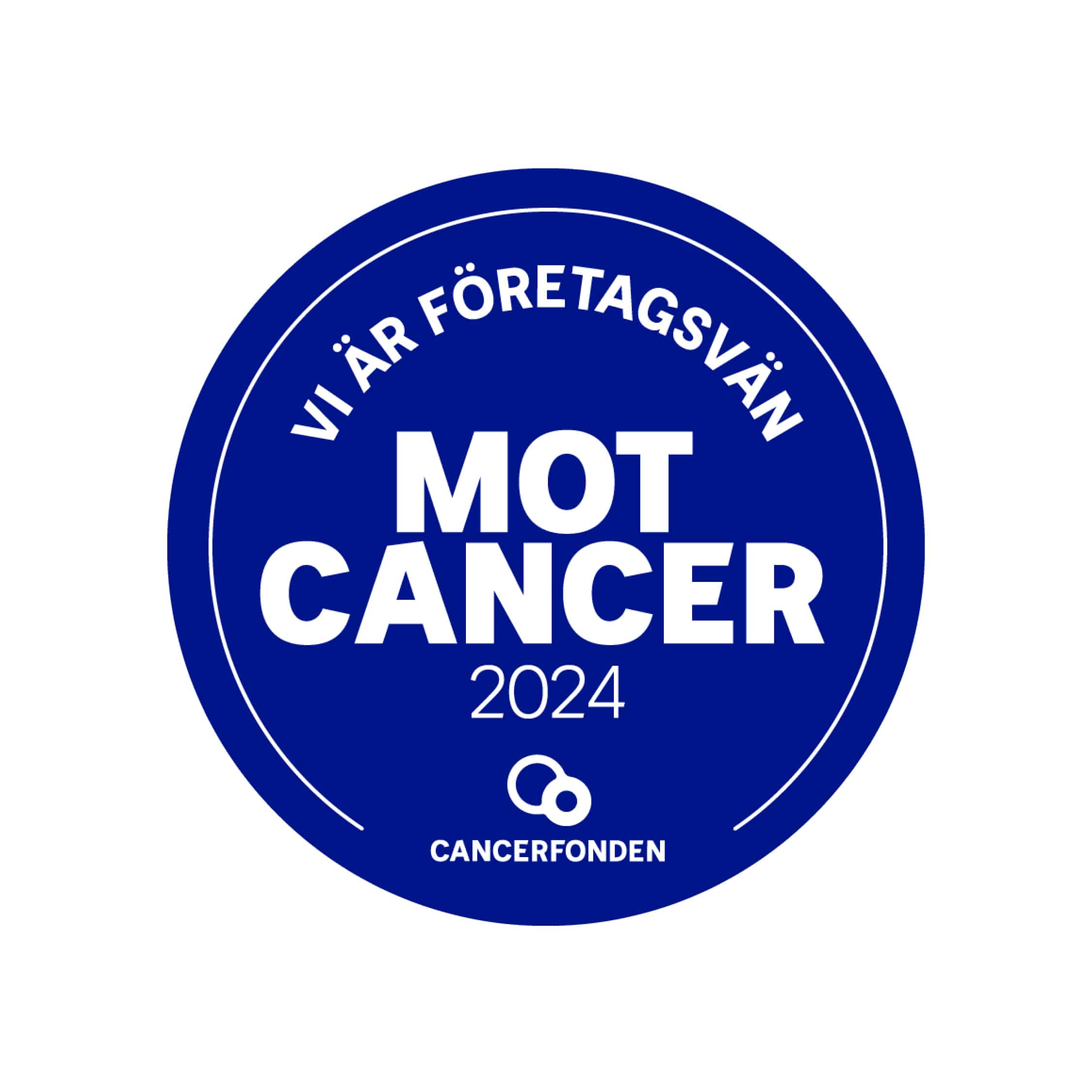 Vi är företagsvän mot cancer 2024 – Cancerfonden